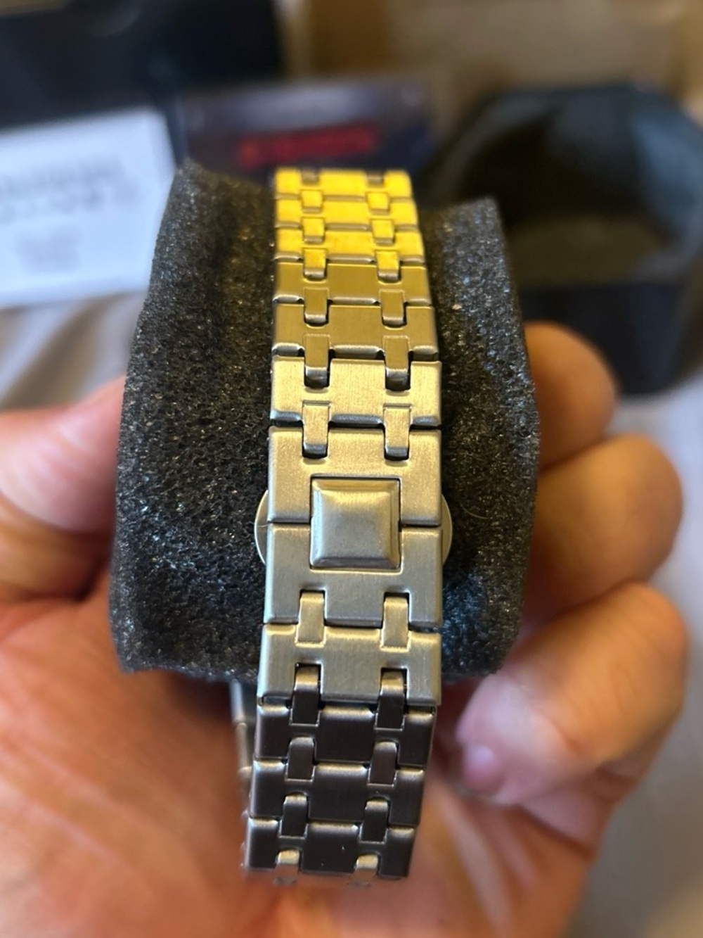 Men's Stainless Steel Bracelet Watch - Silver